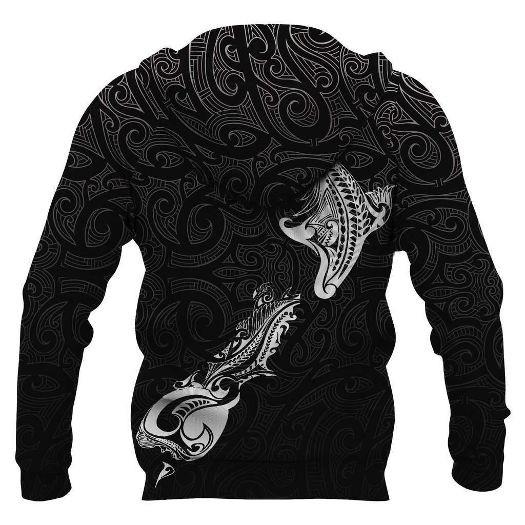 Aotearoa Tui Kowhai Map New Zealand Hoodie HC0903-Apparel-Huyencass-Hoodie-S-Vibe Cosy™