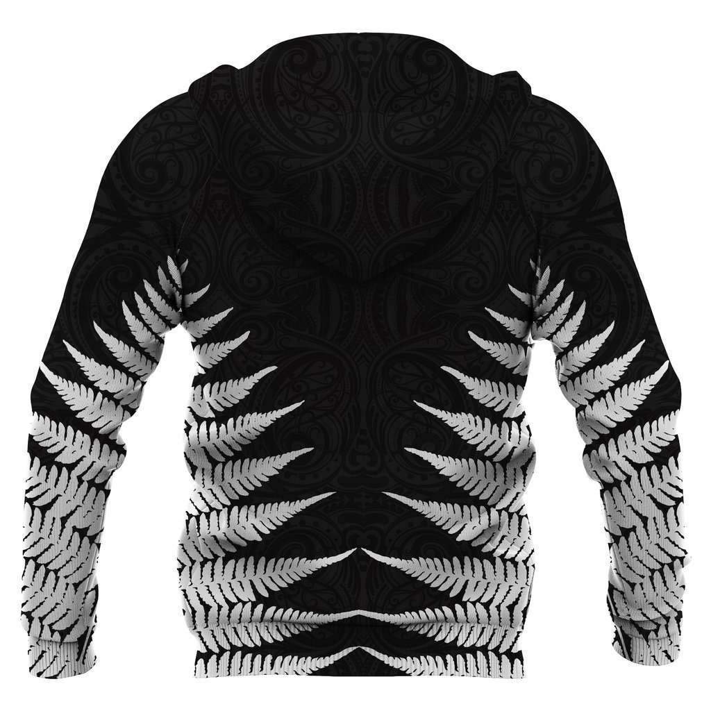 Aotearoa Rugby Silver Fern All Over Hoodie Classic Style HC0909-Apparel-Huyencass-Hoodie-S-Vibe Cosy™