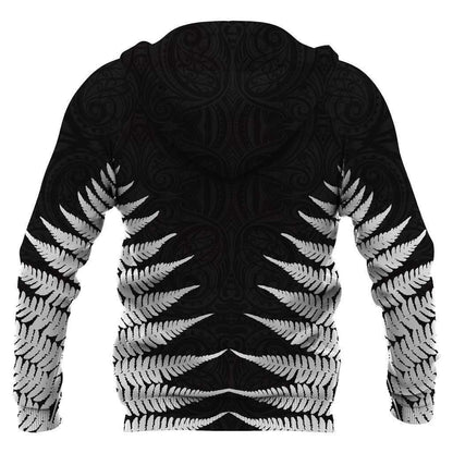 Aotearoa Rugby Silver Fern All Over Hoodie Classic Style HC0909-Apparel-Huyencass-Hoodie-S-Vibe Cosy™