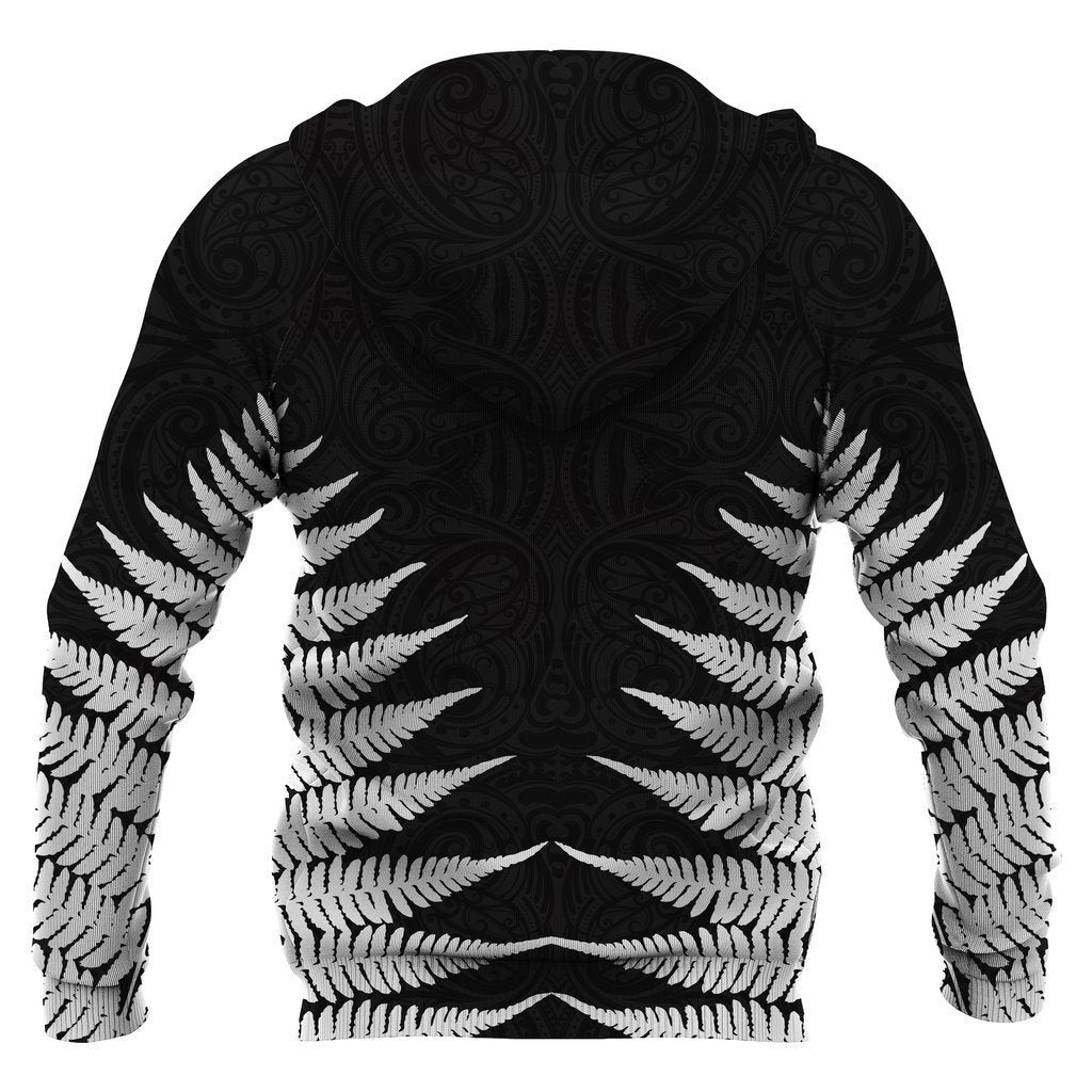 Aotearoa Rugby Silver Fern All Over Hoodie Classic Style HC0909-Apparel-Huyencass-Hoodie-S-Vibe Cosy™