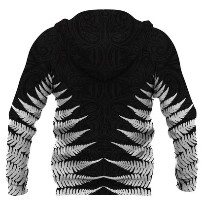 Aotearoa Rugby Silver Fern All Over Hoodie Classic Style HC0909-Apparel-Huyencass-Hoodie-S-Vibe Cosy™