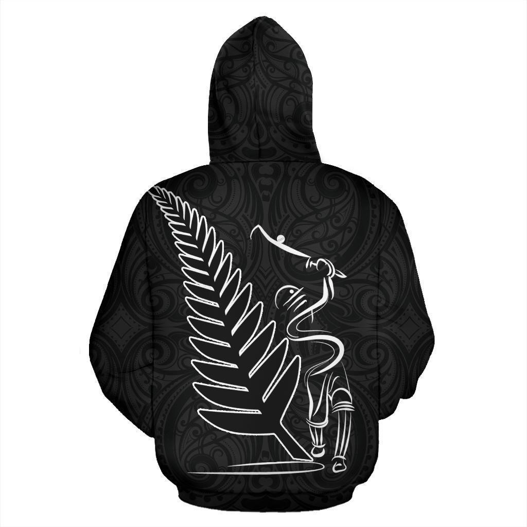New Zealand Zip Up Hoodie Cricket HC0918-Apparel-Huyencass-Zipped Hoodie-S-Vibe Cosy™