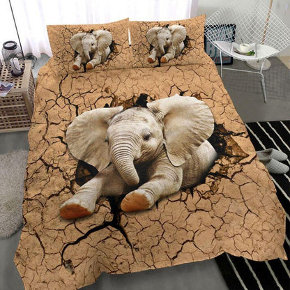 Elephant bedding set HG71506-HG-US Twin-Vibe Cosy™