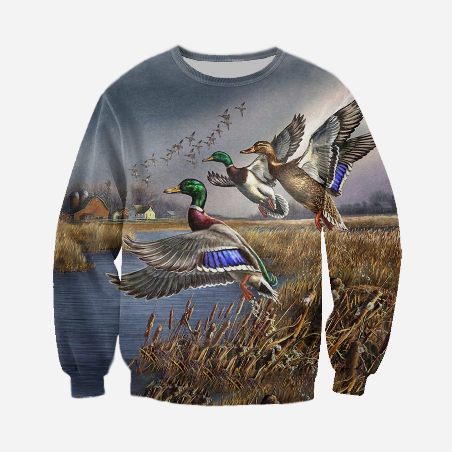 3D Printed Duck Clothes-Apparel-HP Arts-Sweatshirt-S-Vibe Cosy™