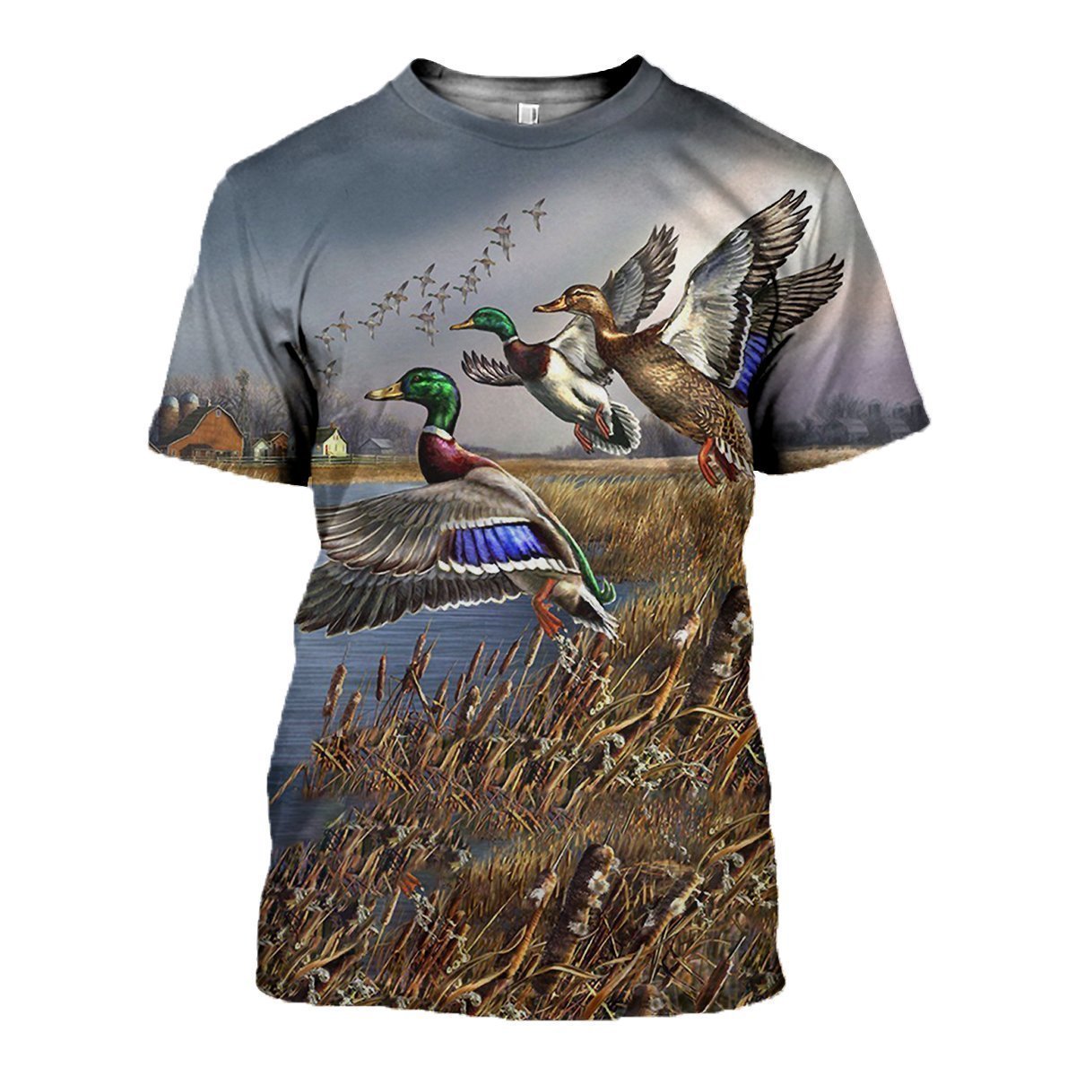 3D Printed Duck Clothes-Apparel-HP Arts-T-Shirt-S-Vibe Cosy™