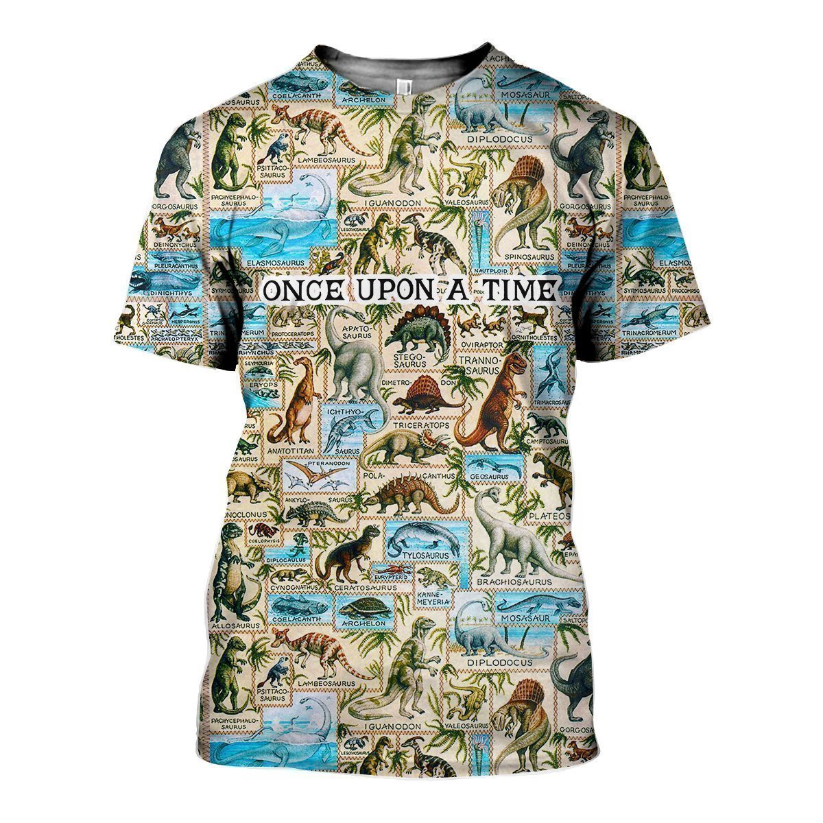 3D All Over Printed Dinosaurs Prehistoric Shirts and Shorts-3D All Over Printed Clothes-HP Arts-T-shirt-XS-Vibe Cosy™