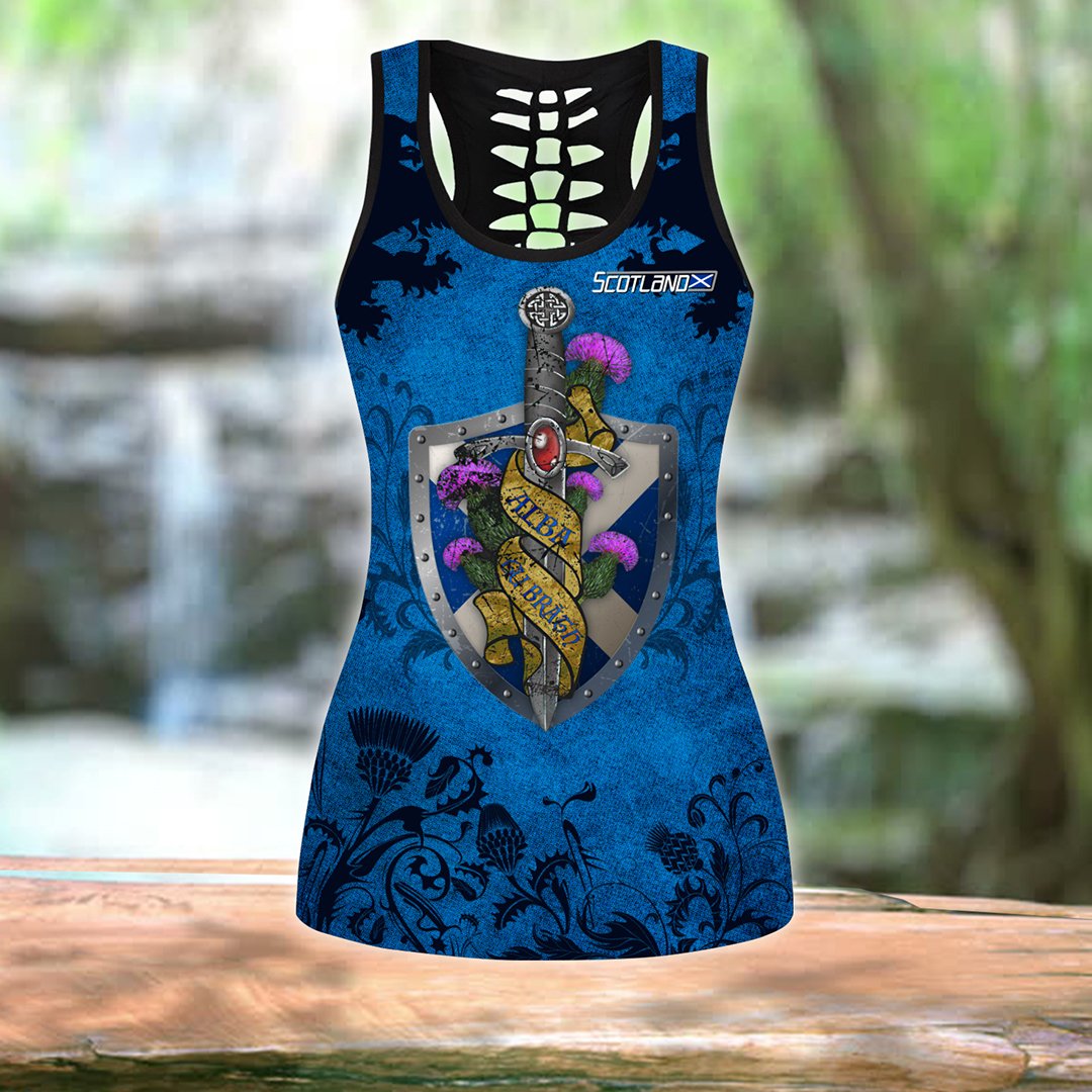 Custom name legging + hollow tank combo TNA22052104
