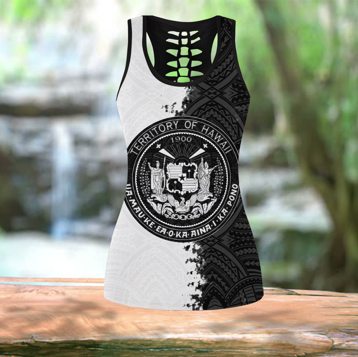 Custom name legging + hollow tank combo MH27052101