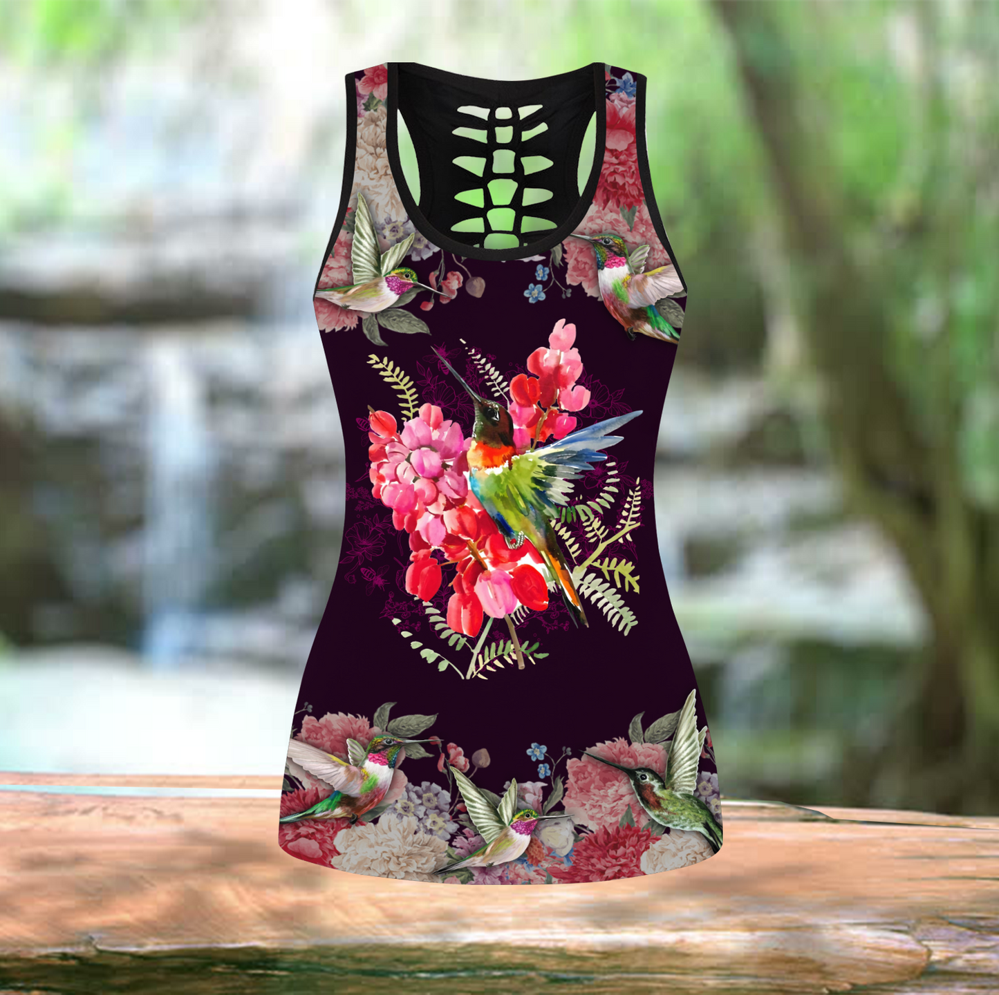 Hummingbirds Faith-Hope-Love Combo Legging+ Tank Top