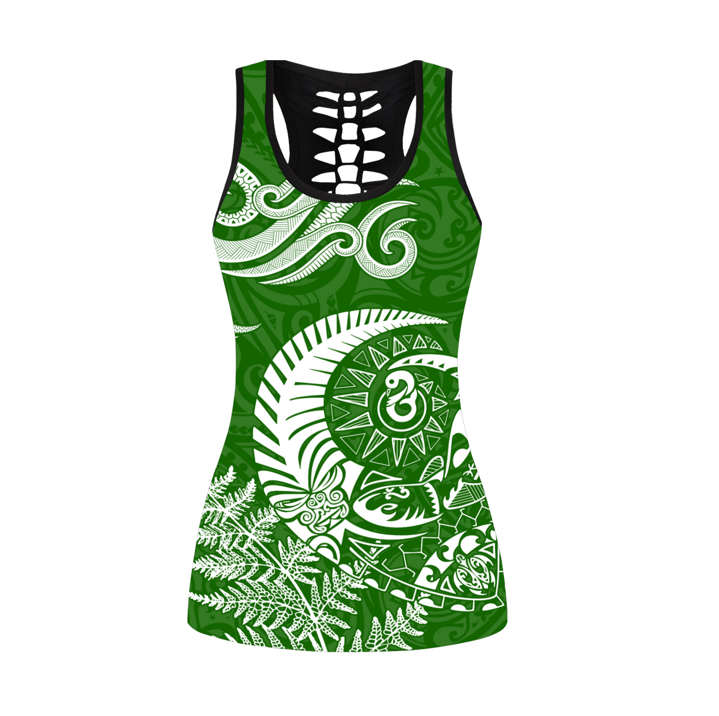 New zealand aotearoa silver fern combo legging tanktop