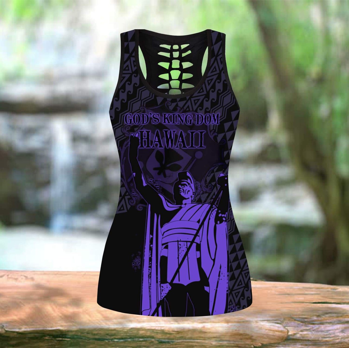 Custom name legging + hollow tank combo DD24052101