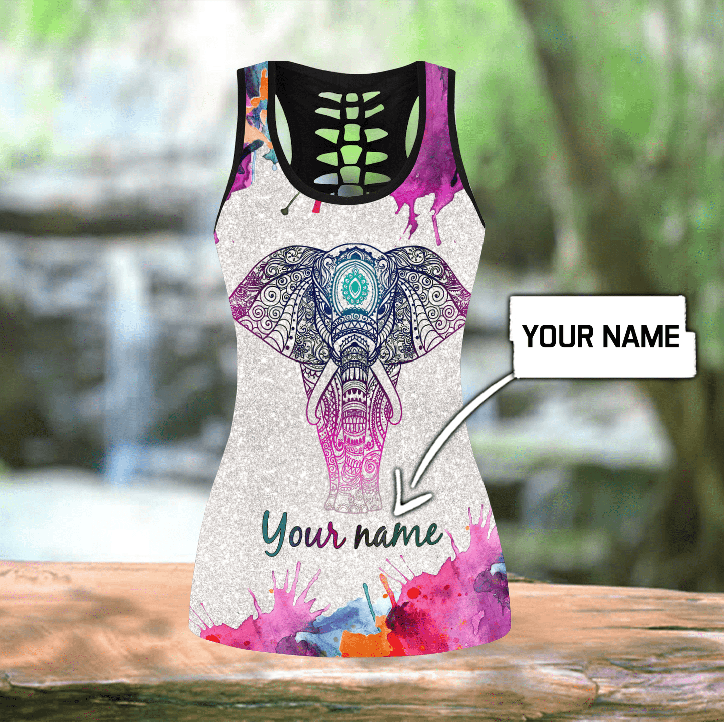 Custom Name XT Ganesha Combo Legging Tanktop DD03052102