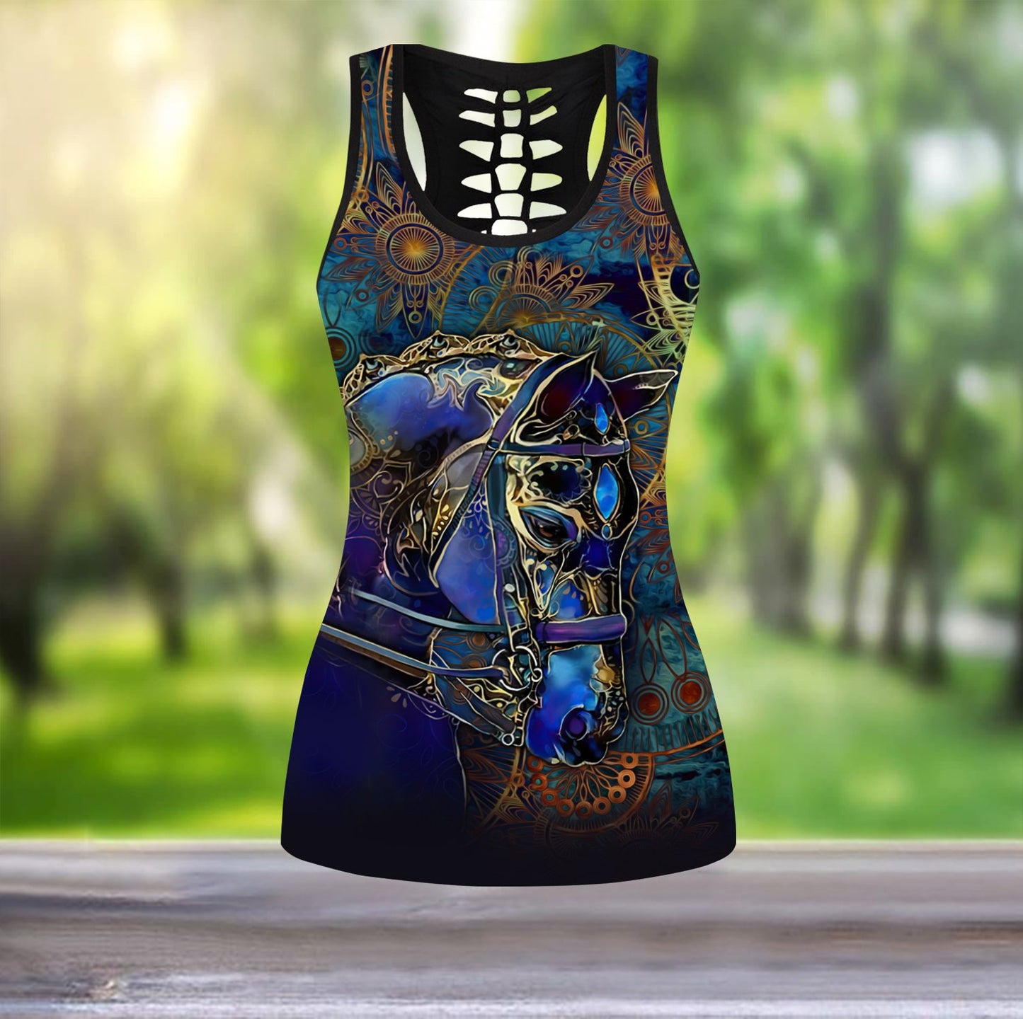 Horse Art Combo Legging + Tank Top Pi05012101