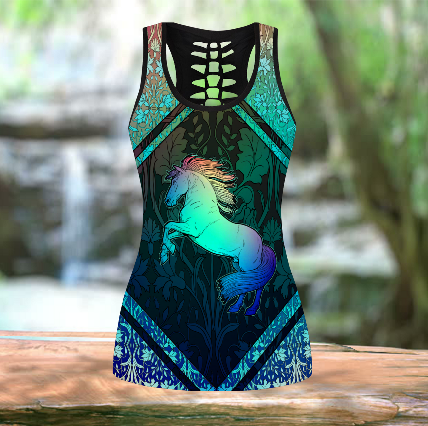 Horse Combo Legging + Tank Top 3D All Printed