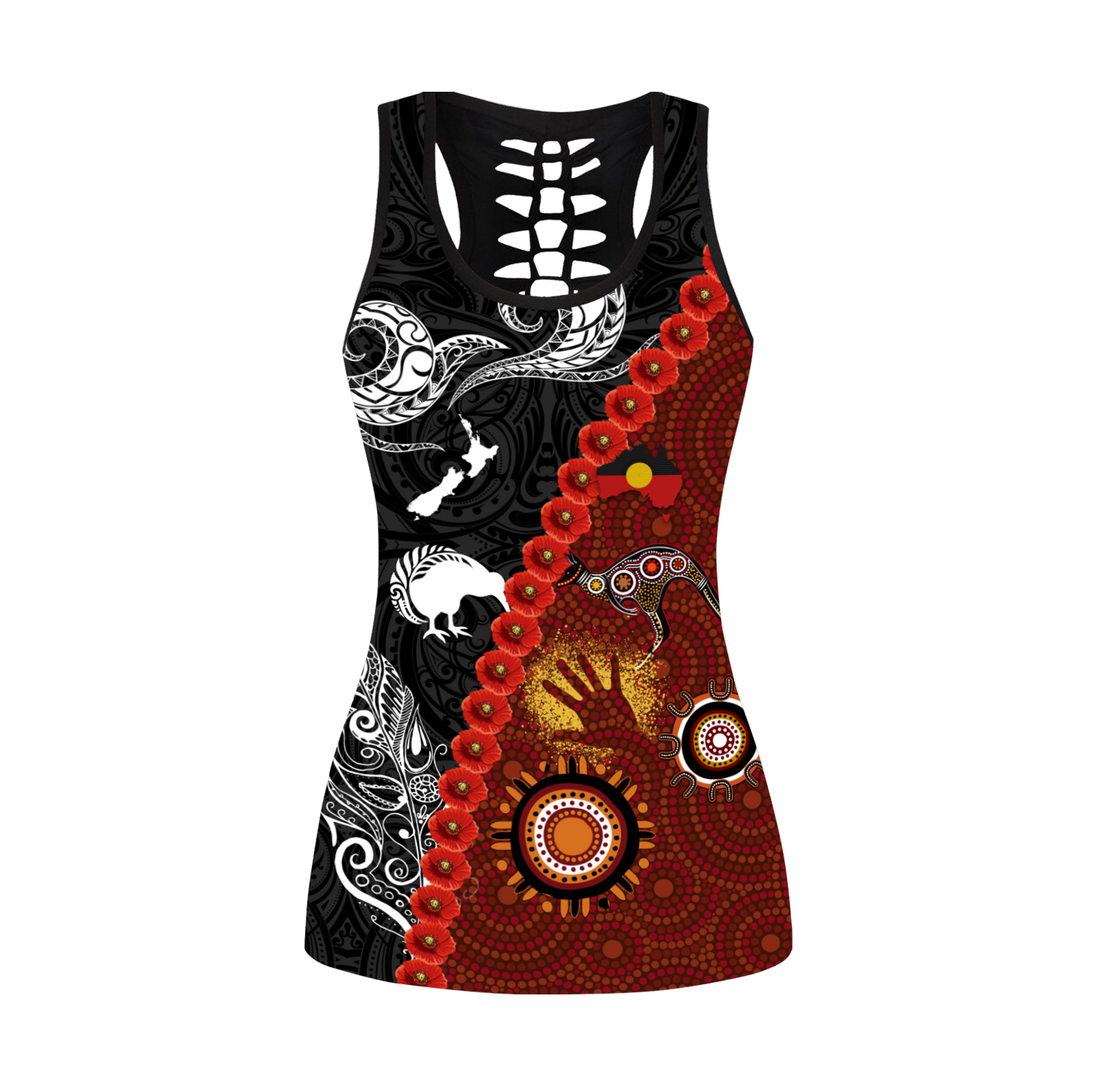 New Zealand Maori And Australia Aboriginal We Are Family Combo Outfit