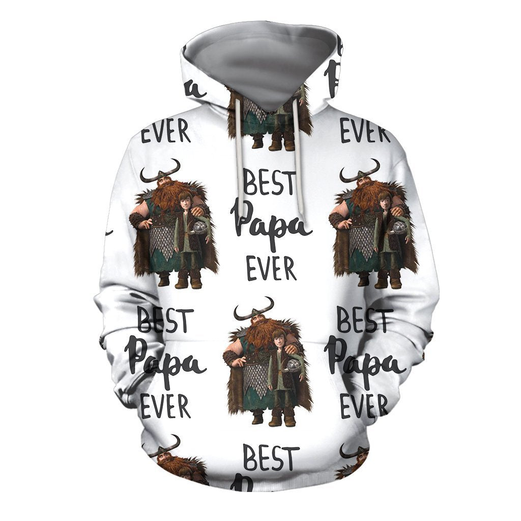 3D All Over Print Husband Dad Protector Hero Hoodie-Apparel-Khanh Arts-Hoodie-S-Vibe Cosy™