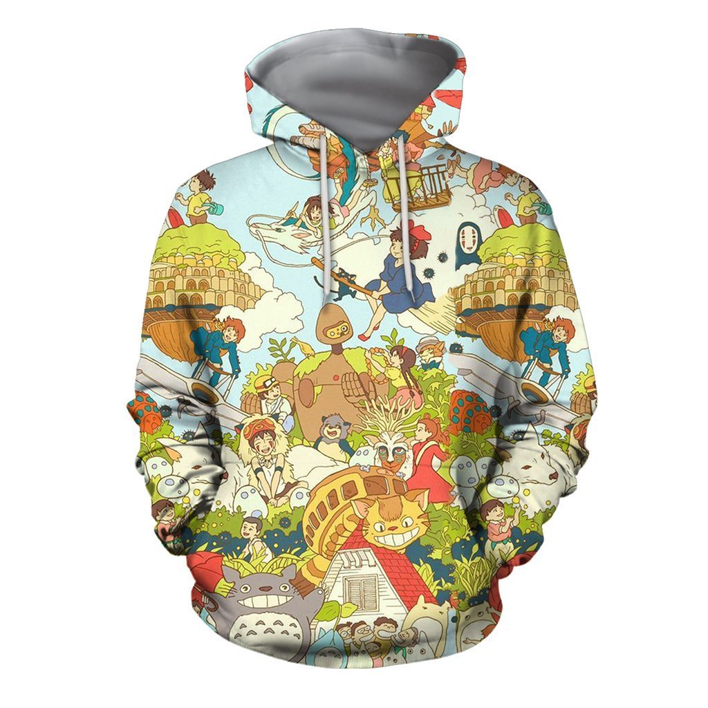 3D All Over Print Anime Japan Hoodie-Apparel-Khanh Arts-Hoodie-S-Vibe Cosy™