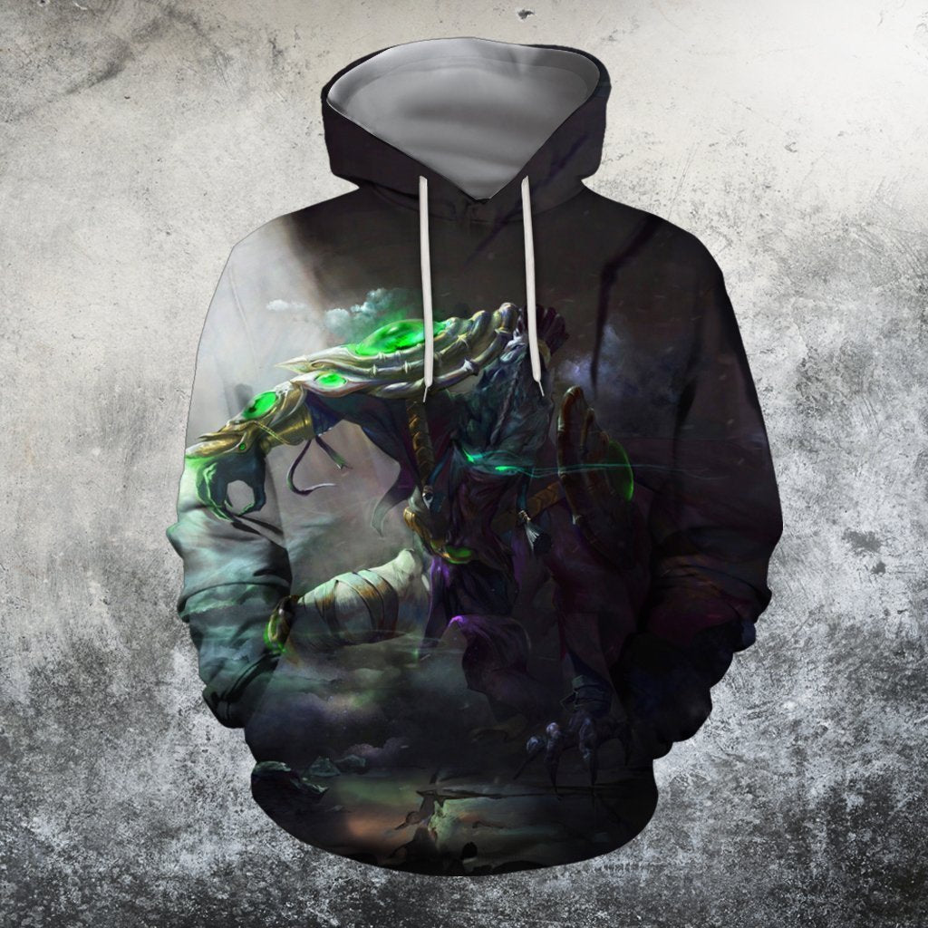 3D All Over Print Starcraft 2 Sarah Kerrigan Hoodie-Apparel-Phaethon-Hoodie-S-Vibe Cosy™