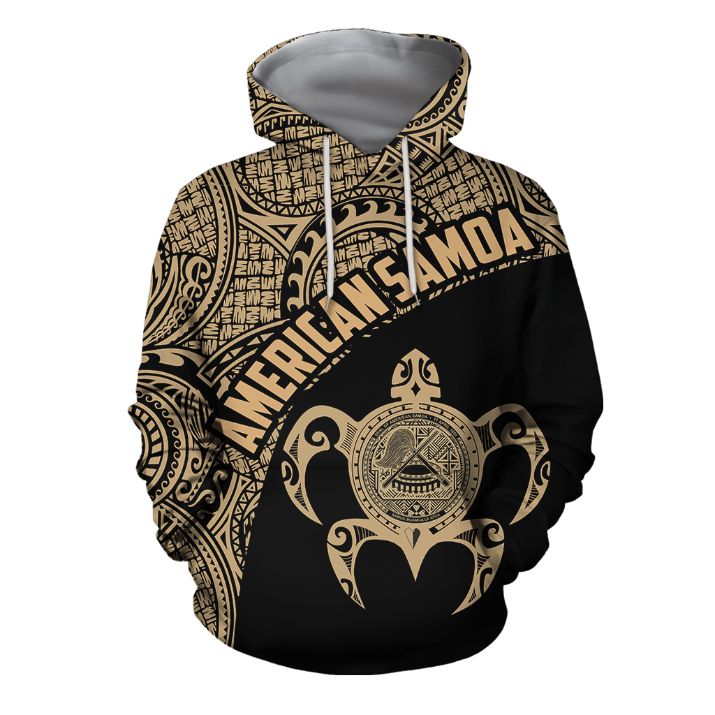 American Samoa Polynesian Hoodie - Golden-Apparel-Phaethon-Hoodie-S-Vibe Cosy™