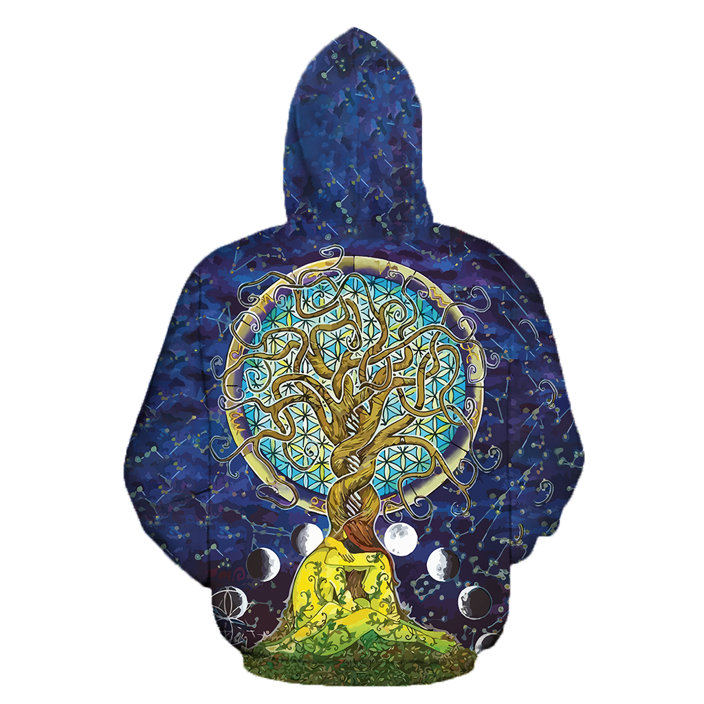 Tree of Life Tee NVD1313-Apparel-Dung Van-Hoodie-S-Vibe Cosy™