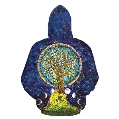 Tree of Life Tee NVD1313-Apparel-Dung Van-Hoodie-S-Vibe Cosy™