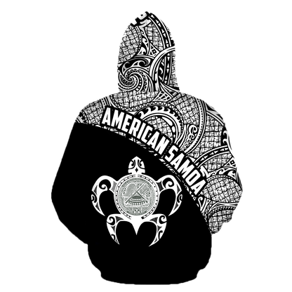 American Samoa Hoodie - White PL-Apparel-PL8386-Hoodie-S-Vibe Cosy™