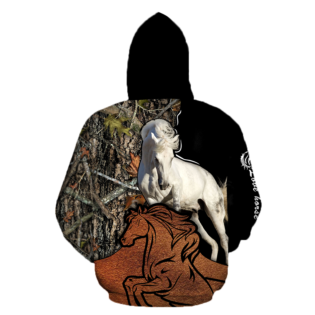 Beautiful Horse Shirt Muddy Design - Winter Set for Men and Women JJ101202-Apparel-NNK-Hoodie-S-Vibe Cosy™