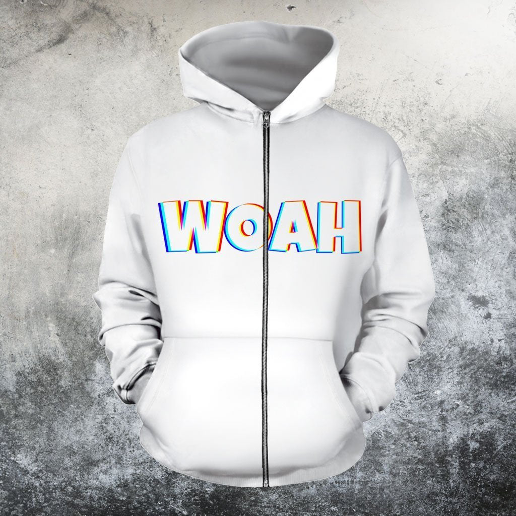 All Over Printed Woah Hoodie-Apparel-GP Art-Zipped Hoodie-S-Vibe Cosy™