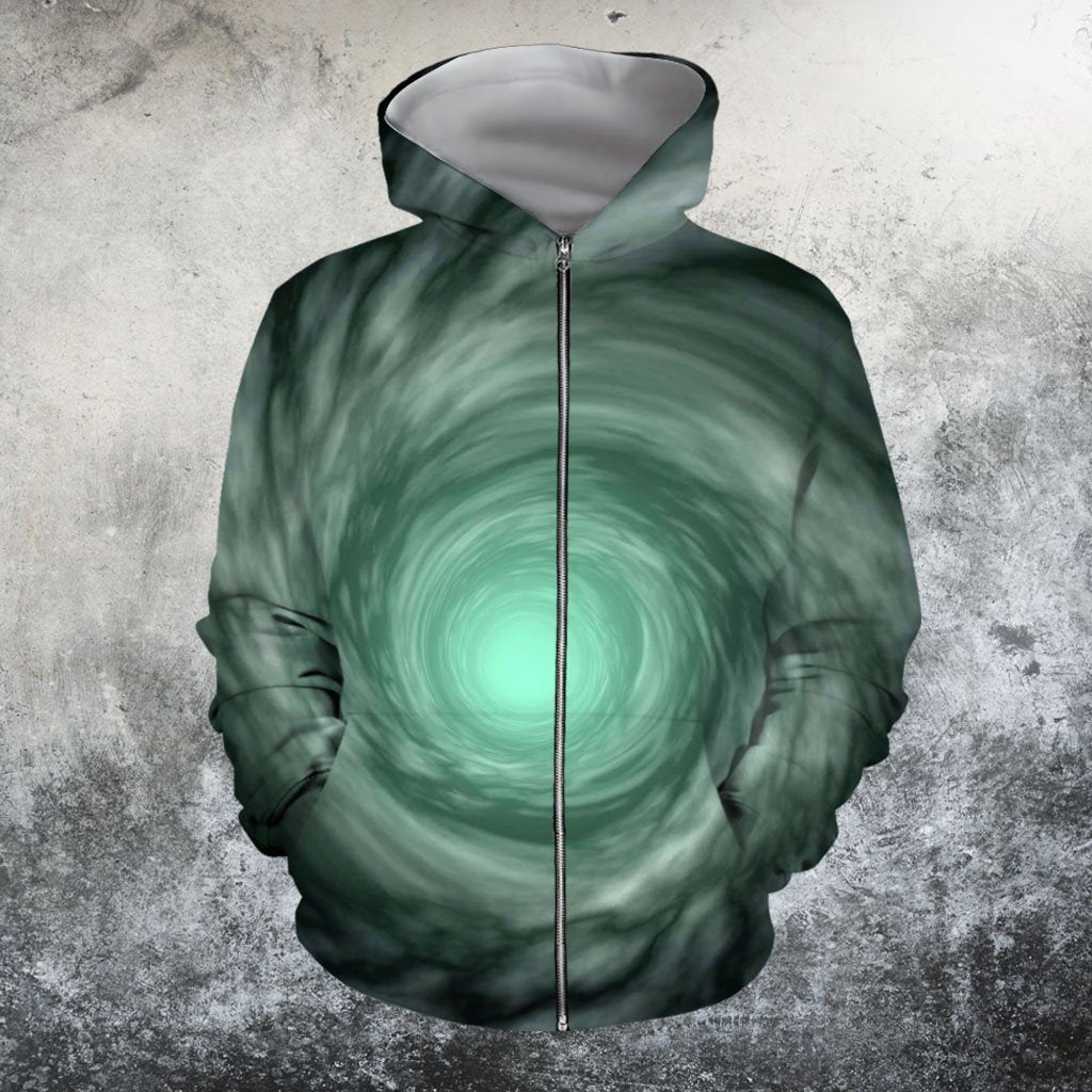 Interdimensional Portal Background Hoodie-Apparel-GP Art-Zipped Hoodie-S-Vibe Cosy™