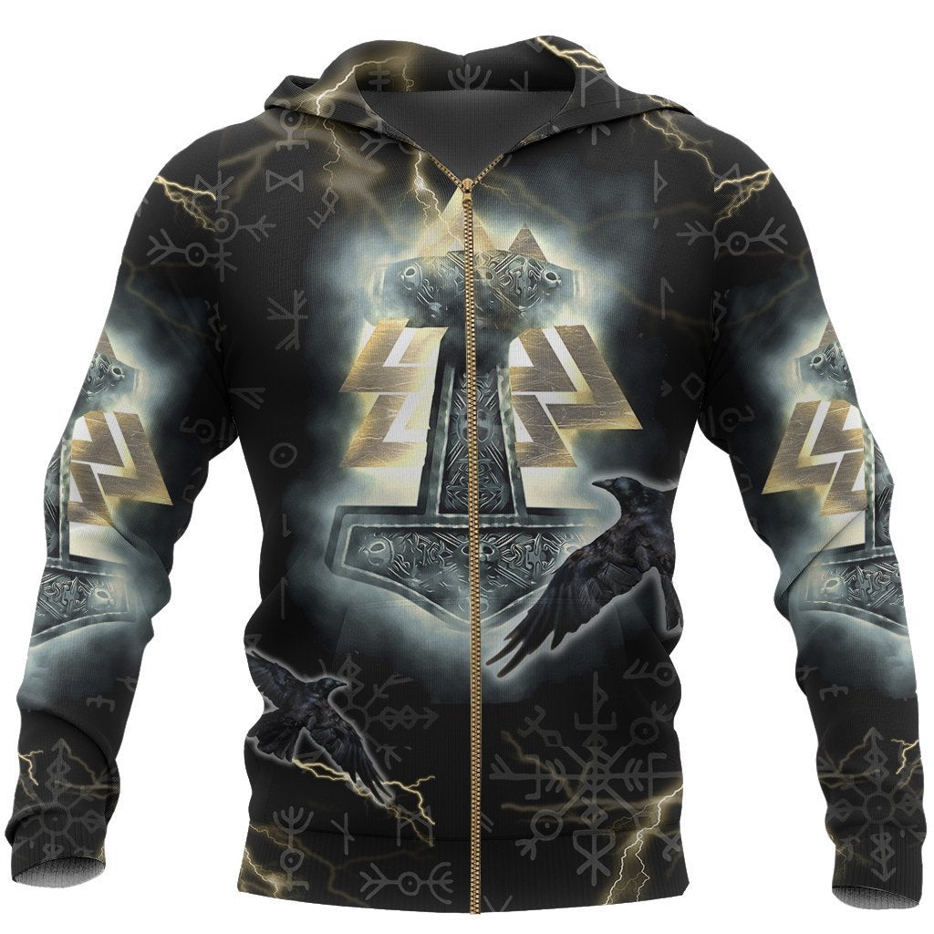 Mjölnir Pullover-Apparel-HP Arts-Hoodie-S-Vibe Cosy™
