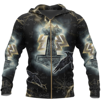 Mjölnir Pullover-Apparel-HP Arts-Hoodie-S-Vibe Cosy™