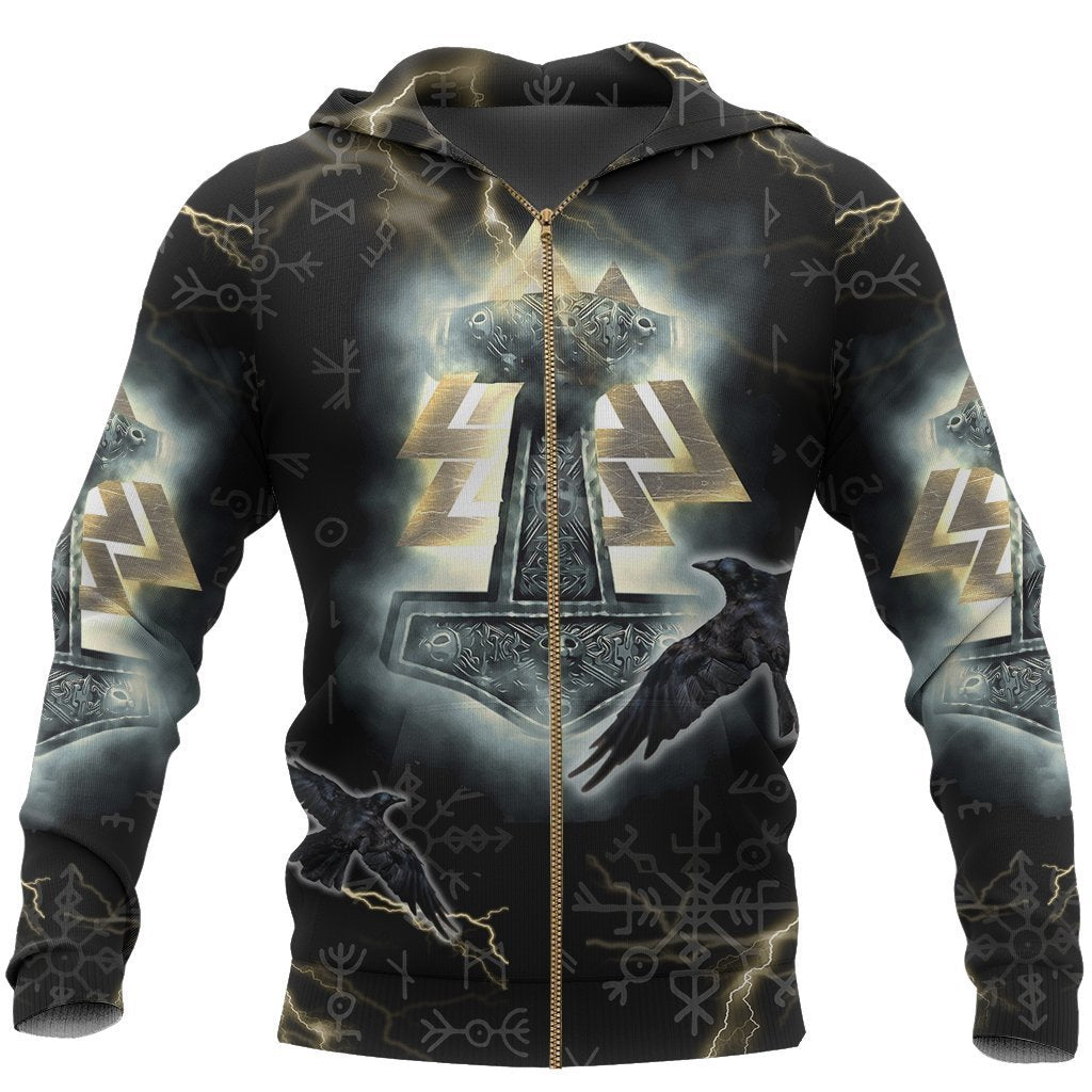Mjölnir Pullover-Apparel-HP Arts-Hoodie-S-Vibe Cosy™