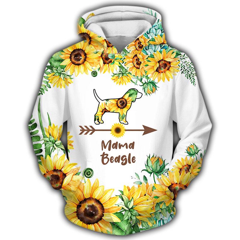 Beagle Mama - Mother's Day Gift 3D Unisex Shirt