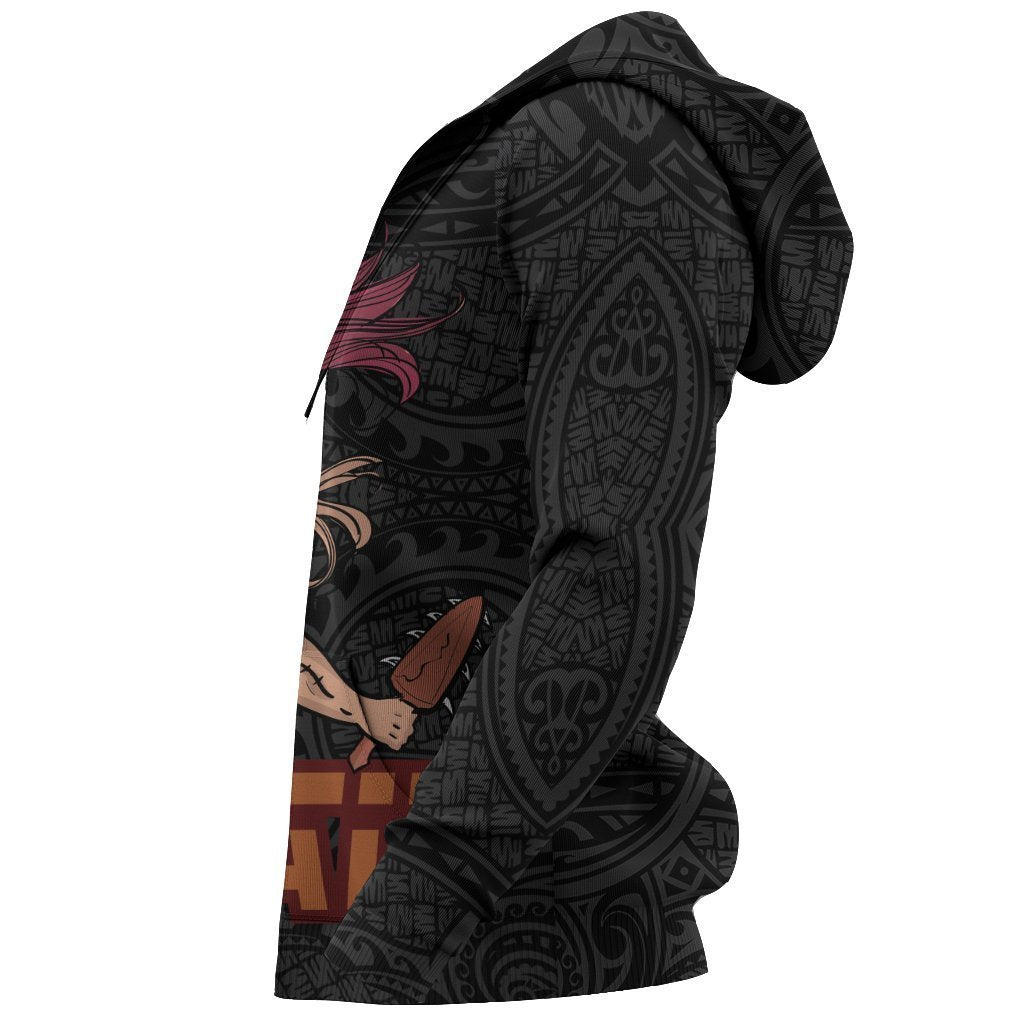 Hawaiian Warrior Guardian Hoodie - AH - J1-Apparel-Phaethon-Hoodie-S-Vibe Cosy™