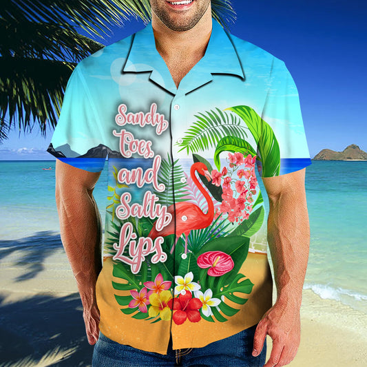 Sandy Toes and Salty Lips Beach Shirt NTN09012001