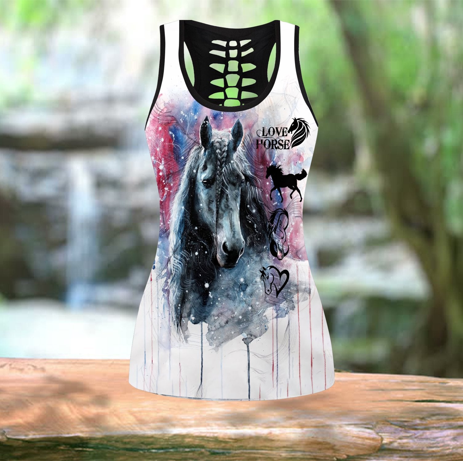 Love Horse Combo Tank + Legging HAC170401-Apparel-MP-S-S-Vibe Cosy™