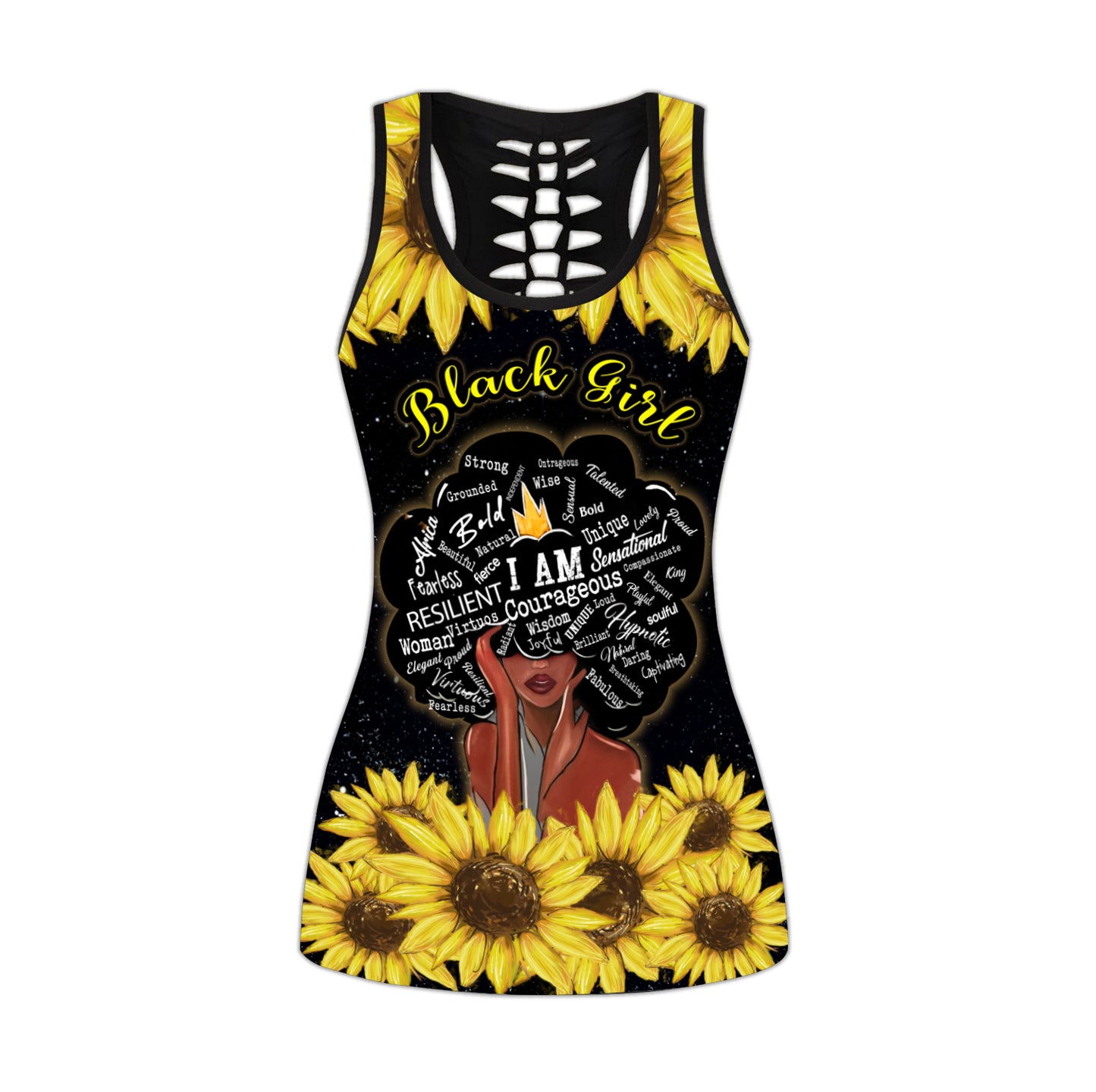 Black Girl: Black is Beautiful Combo Outfit NTN08282001