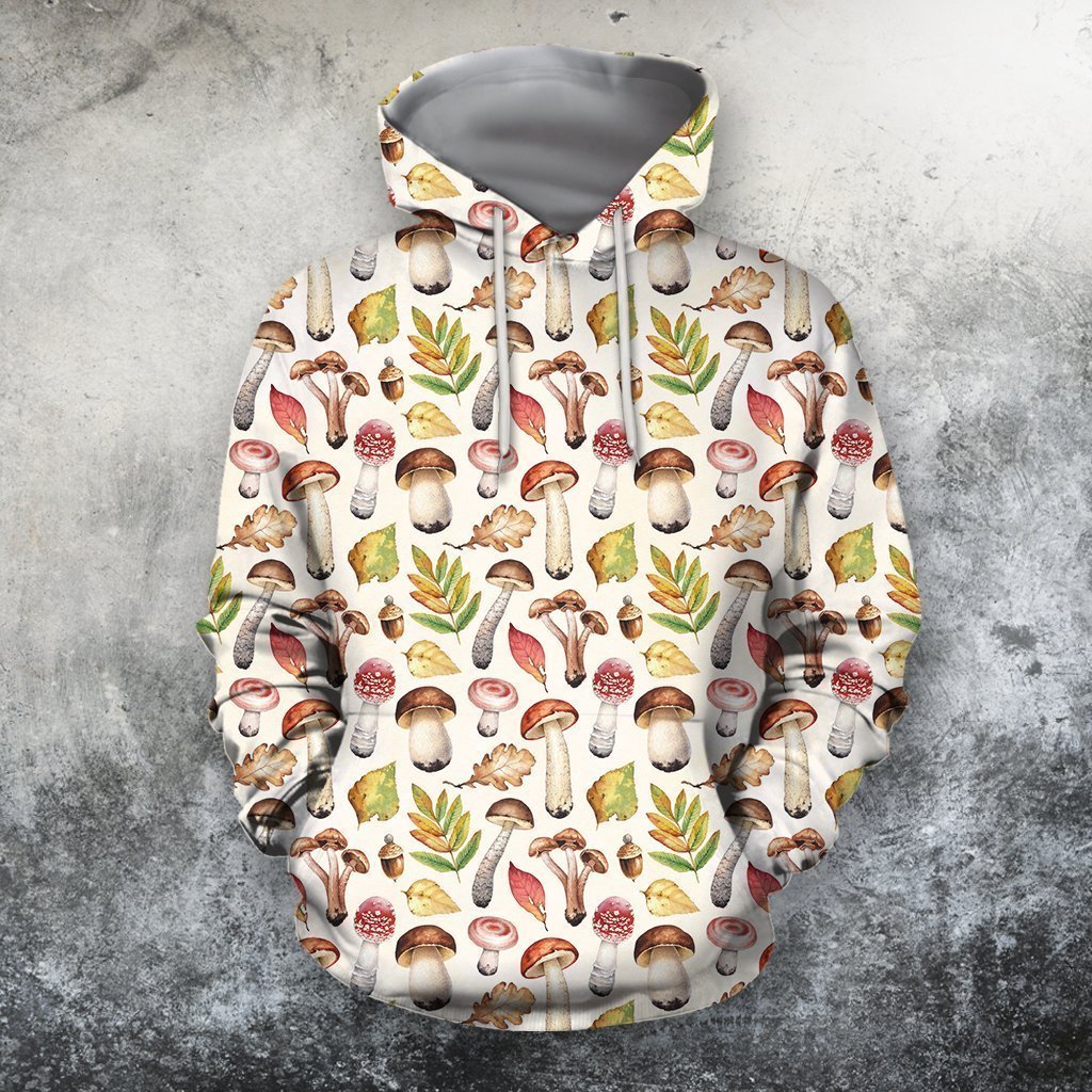 3D All Over Printing Mushroom Premium Shirt-Apparel-Phaethon-Hoodie-S-Vibe Cosy™