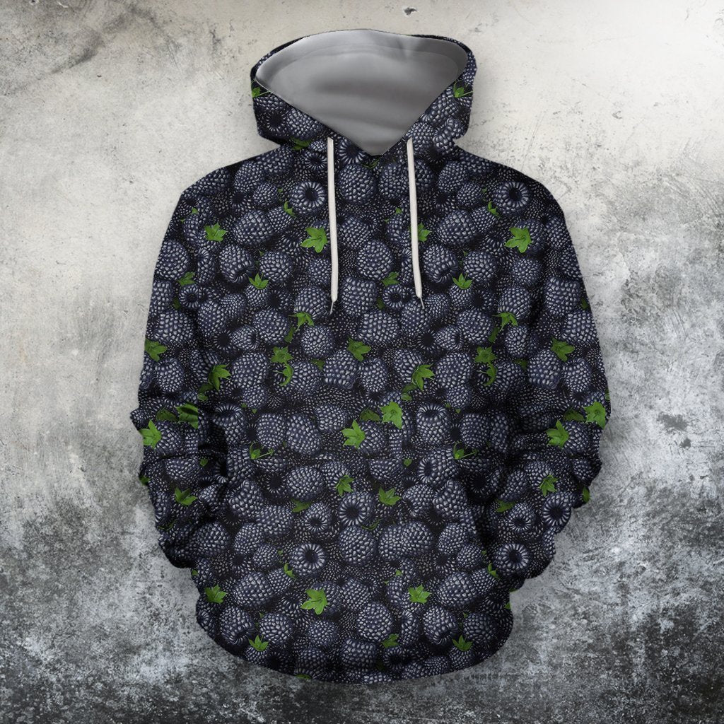 3D All Over Raspberries Hoodie-Apparel-Phaethon-Hoodie-S-Vibe Cosy™
