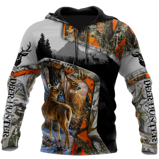 Deer Hunter 3D All Over Printed Shirts For Men LAM