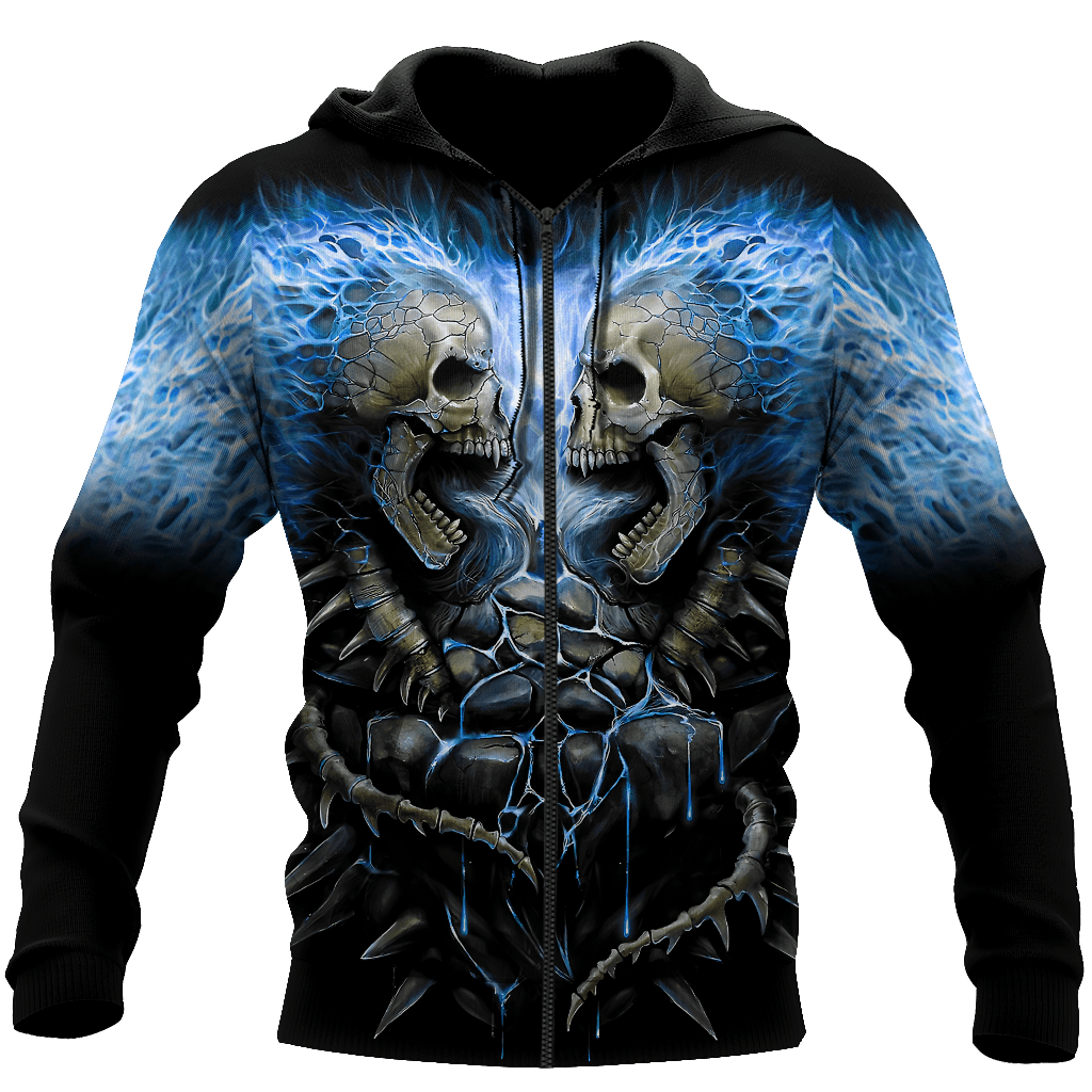 Lighting Skulls Hoodie For Men And Women TQH201010