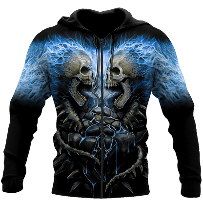 Lighting Skulls Hoodie For Men And Women TQH201010