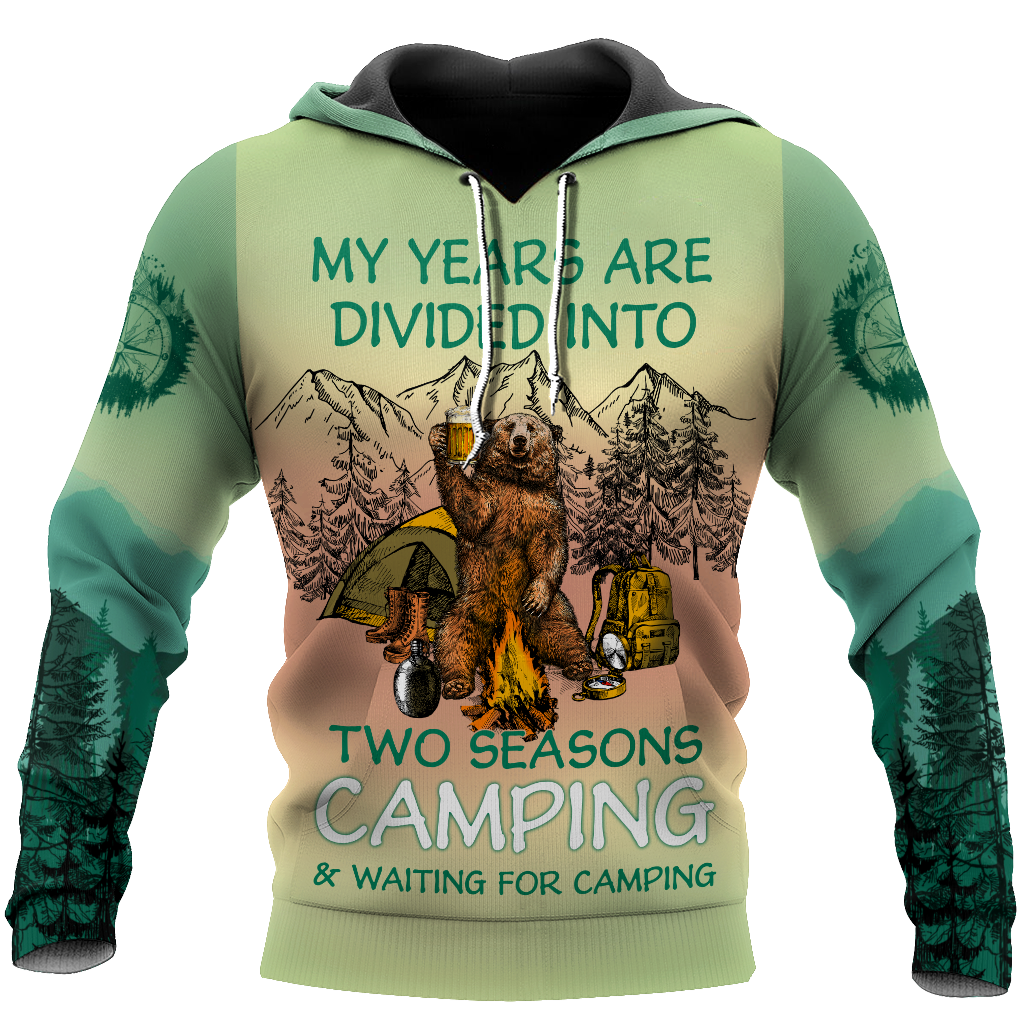 Beautiful All Over Printed Camping Hoodie For Men And Women Pi01092003-MEI