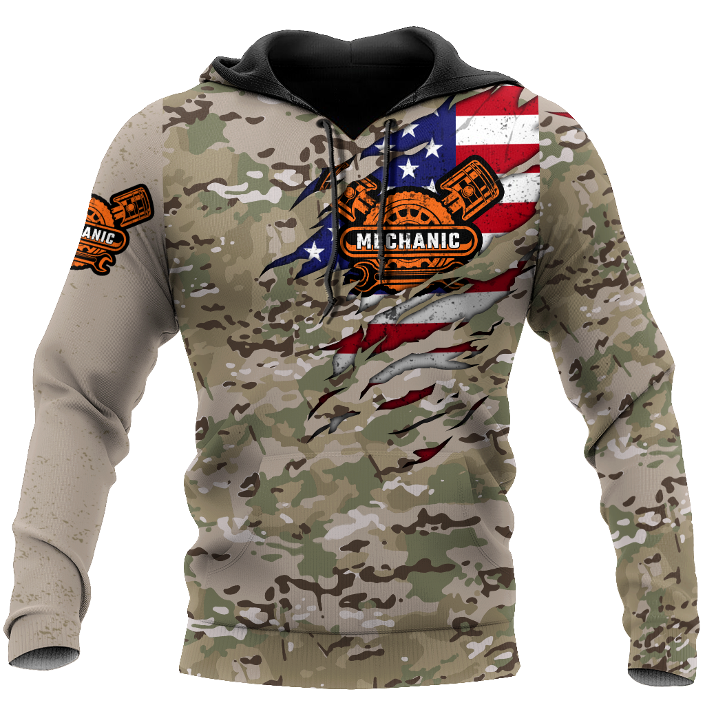Mechanic Camo 3D All Over Printed Hoodie For Men and Women Pi15092005S2