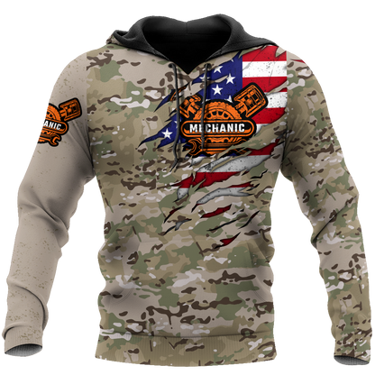 Mechanic Camo 3D All Over Printed Hoodie For Men and Women Pi15092005S2
