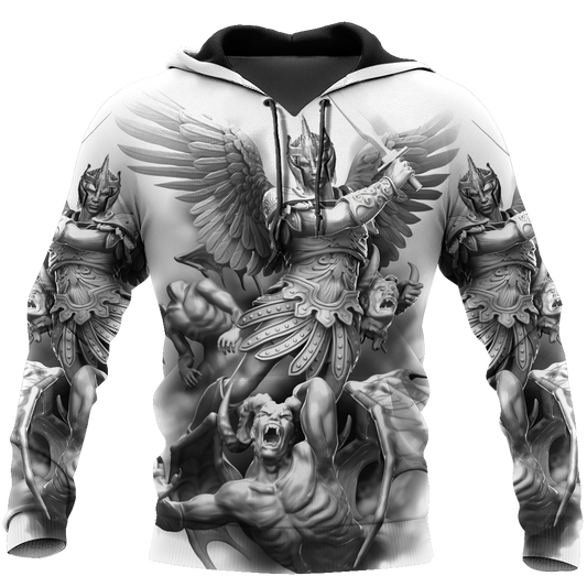 Michael the archangel 3D all over printed for men and women HAC110901