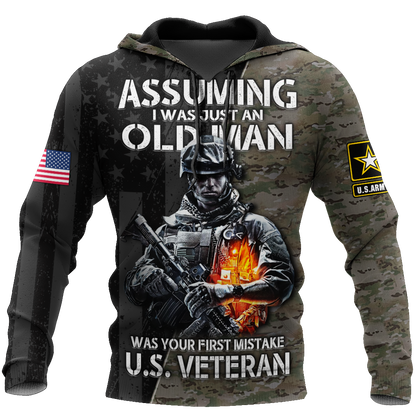 All Over Printed U.S. Army Veteran HAC310802-MEI