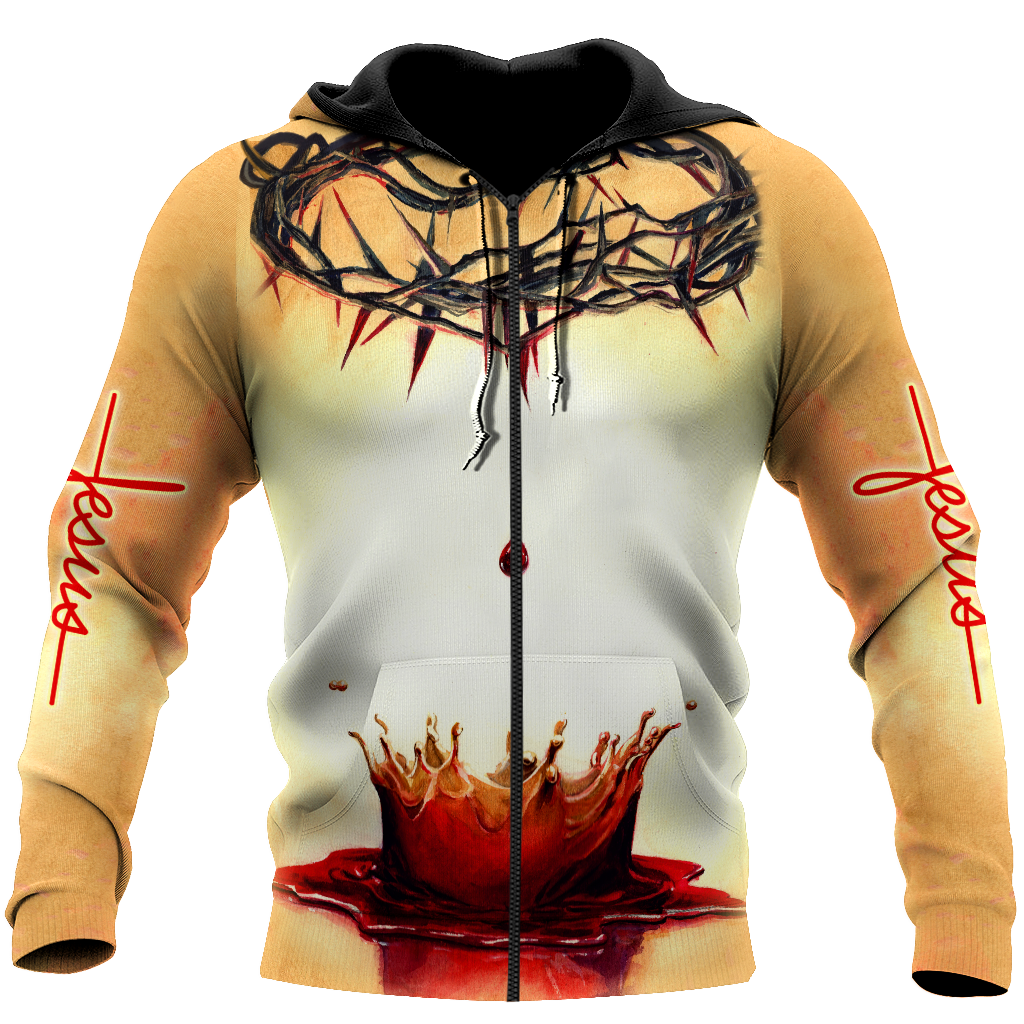 Premium Christian Jesus Catholic 3D Printed Unisex Shirts