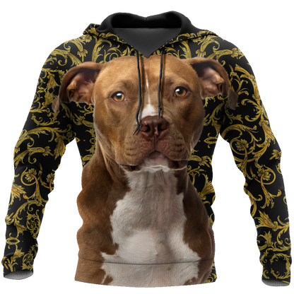 Pitbull 3d hoodie shirt for men and women HAC280704-Apparel-HG-Hoodie-S-Vibe Cosy™