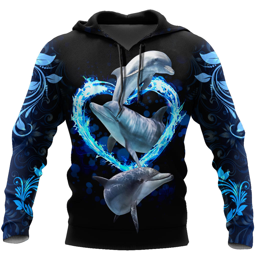 Dolphin 3d hoodie shirt for men and women HG HAC180301-Apparel-HG-Hoodie-S-Vibe Cosy™